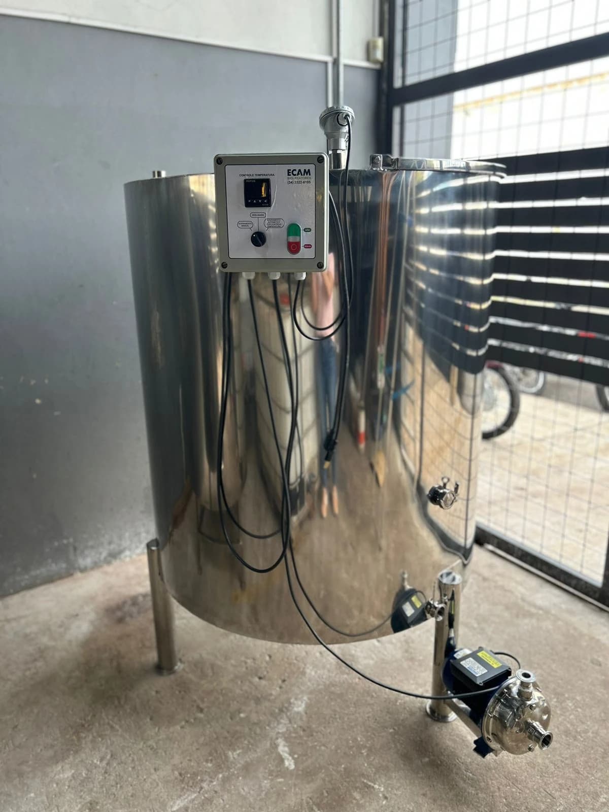 Bioreactor com Pump e Venturi ECAM BIO02