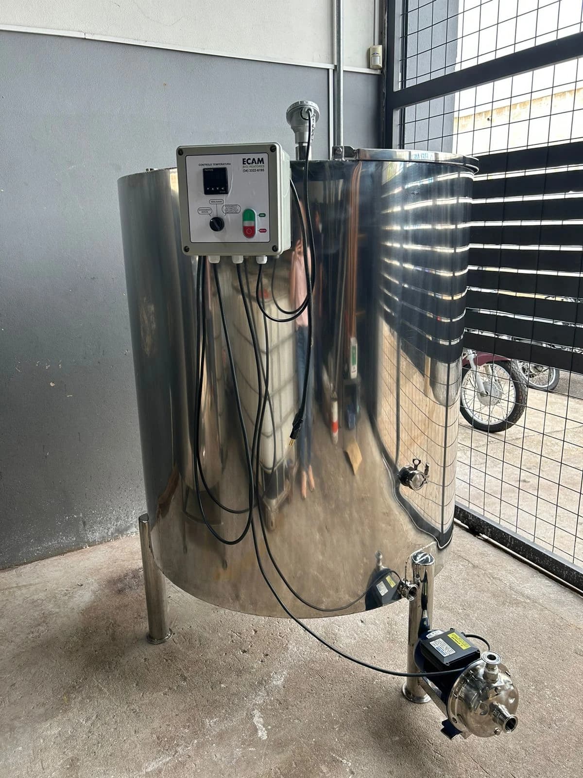 Bioreactor com Pump e Venturi ECAM BIO02 - Image 3