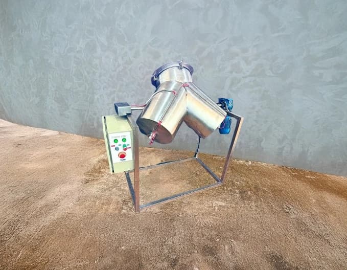 Mezclador en V para Sólidos e Líquidos ECAM MPO01 - Imagen 3