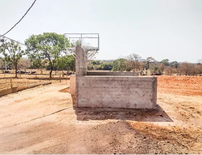 Plataforma Elevada para Separador de Sólidos ECAM PPA02