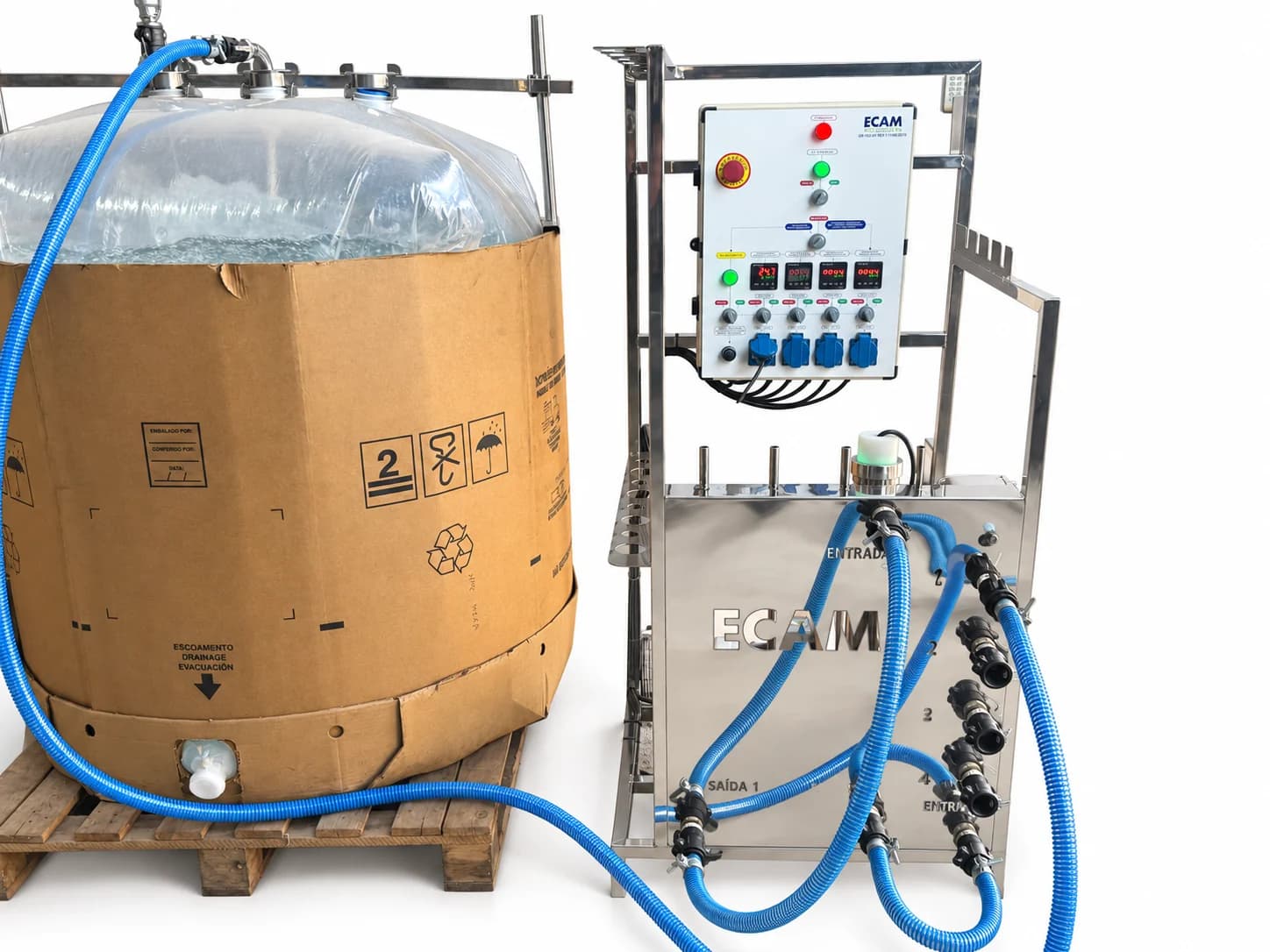 Biorreator com Bag Descartável ECAM BIOBAG 4